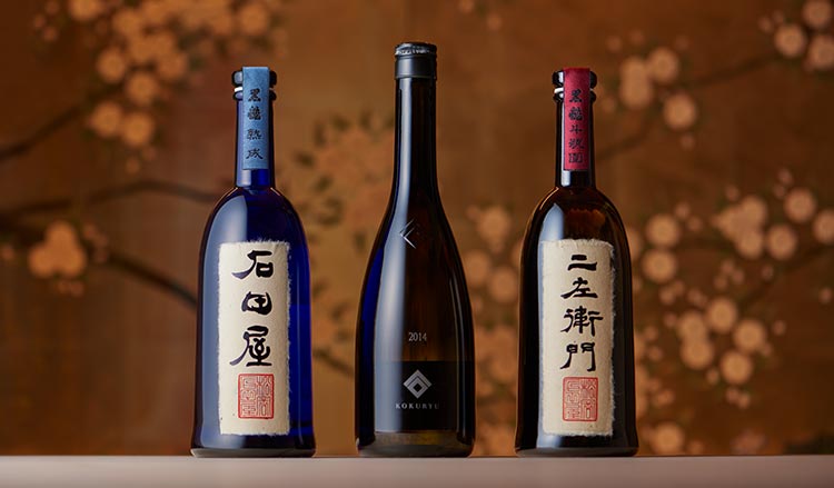 顶级的红酒和日本酒